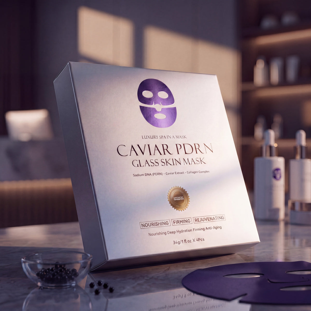 Caviar PDRN Glass Skin Mask