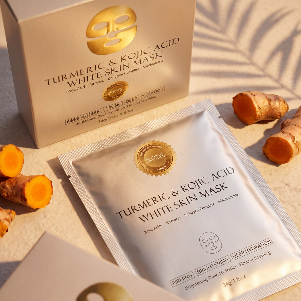Turmeric & Kojic Acid White Skin Mask
